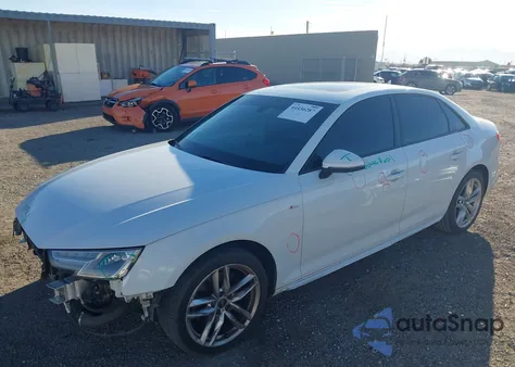 2017 Audi A4 2.0T Season Of Audi Ultra Premium z USA, uszkodzony, nr VIN WAUKMAF43HN040338